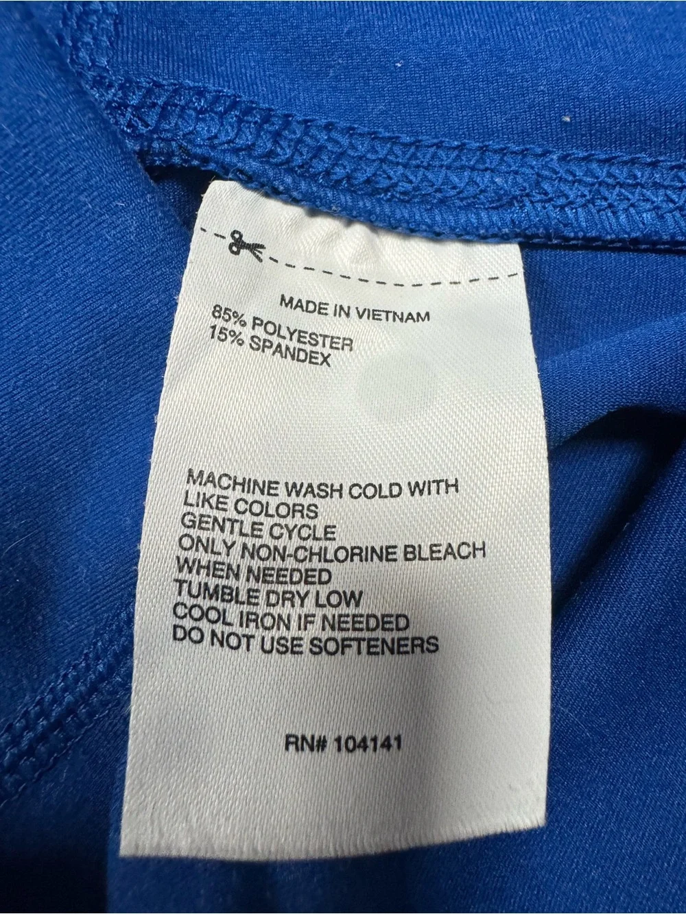 DSG Royal Blue Biker Shorts Size Medium